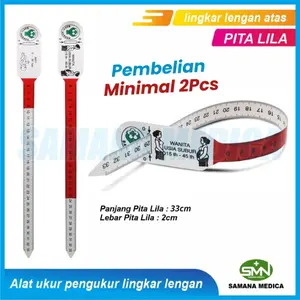 PITA LILA alat ukur pengukur lingkar lengan atas ibu hamil dan bayi