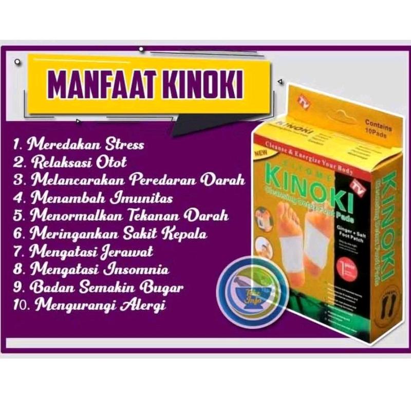 (PAKET HEMAT 2 BOX KINOKI ISI 20  PCS) KIΝΟΚΙ GOLD DETOX KOYO KAKI ASLI HERBAL ORIGINAL 2
