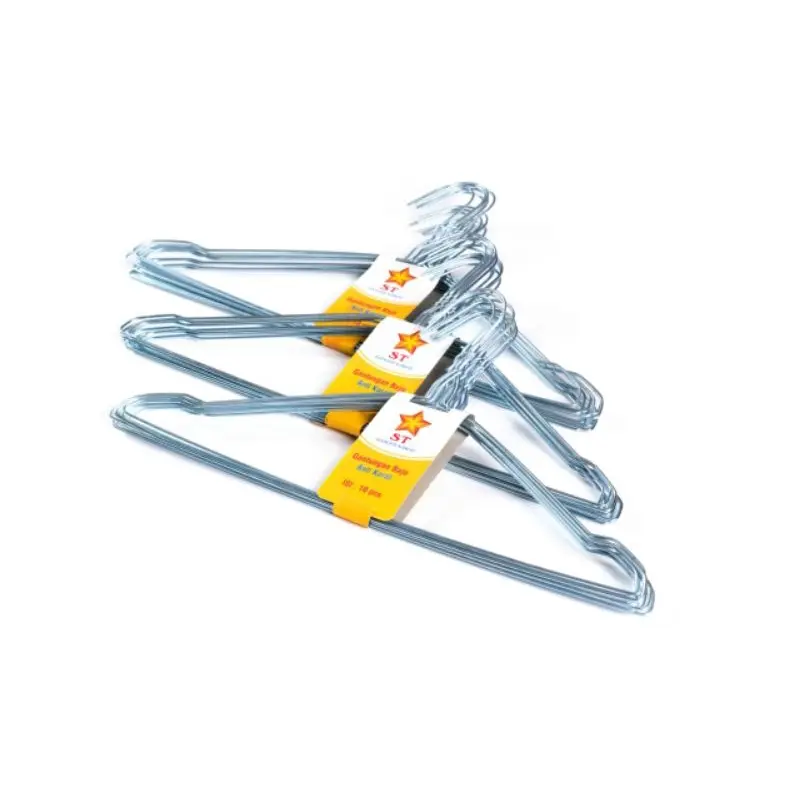 Hanger Baju Kawat isi 10pcs / 5pcs Gantungan Baju Hanger Pakaian Hanger Laundry 4