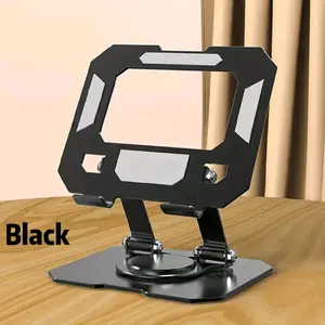 Nomomi Tablet Holder Stand Foldable Carbon Steel Rotation 4-16 Inch - P2