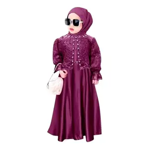 RAYA MAXY DRESS//GAMIS ANAK BRUKAT//GAMIS PESTA ANAK//GAMIS ANAK 2-9 TAHUN