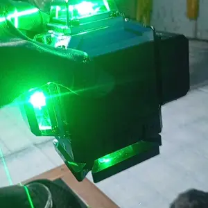 Laser Level 4d 16/12/8 Line Bangunan Waterpass multifungsi Level Tingka laser Level 4 in 1 Alat laser