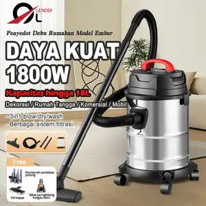18 liter Sedot Basah Kering Vacum Blower Wet Dry Penyedot Debu/Blow Vacuum cleaner debu home