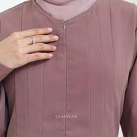 Gambar SHABIYAN-552 Gamis Harian Wanita Muslimah Kekinian - Black, M dari shabiyan Kota Administrasi Jakarta Selatan 5 Tokopedia