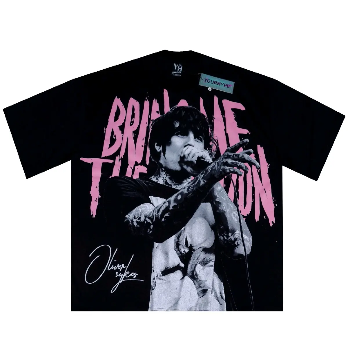 KAOS BRING ME THE HORIZON OVERSIZE BAJU BMTH cotton combed ramadhan 2025 Sablon Distro
