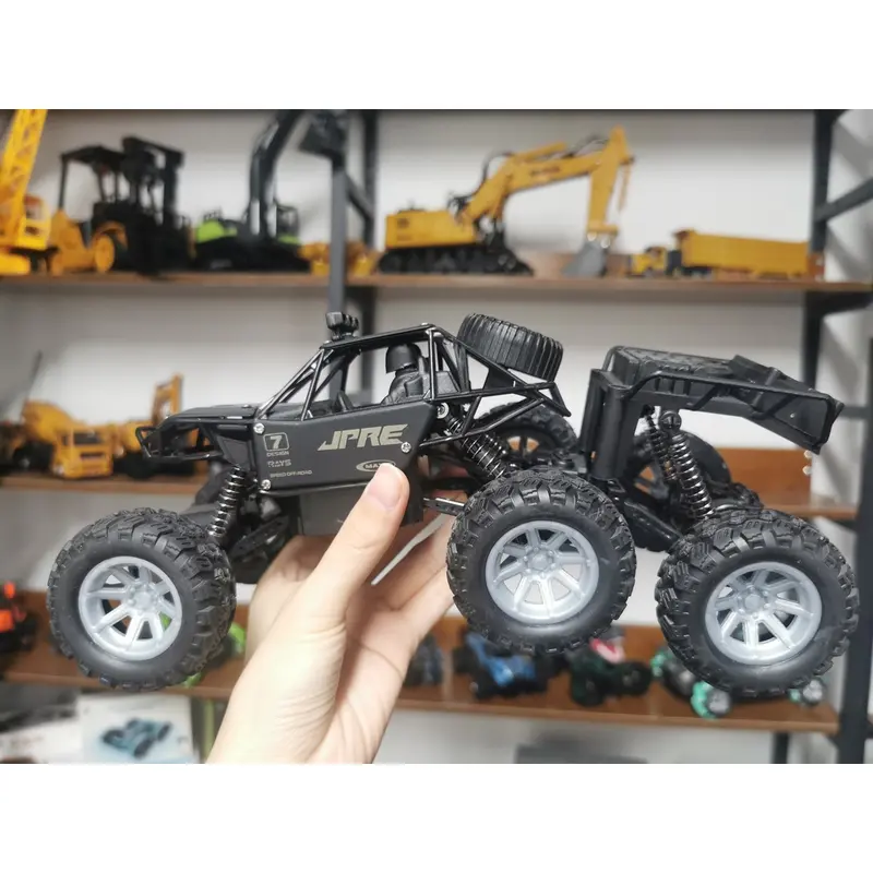 Mobil Remote Control RC Off Road Skala 1:18 6 Roda Hi-Q Remote Control Car dengan Charger Mainan Anak Mobilan Remot 5
