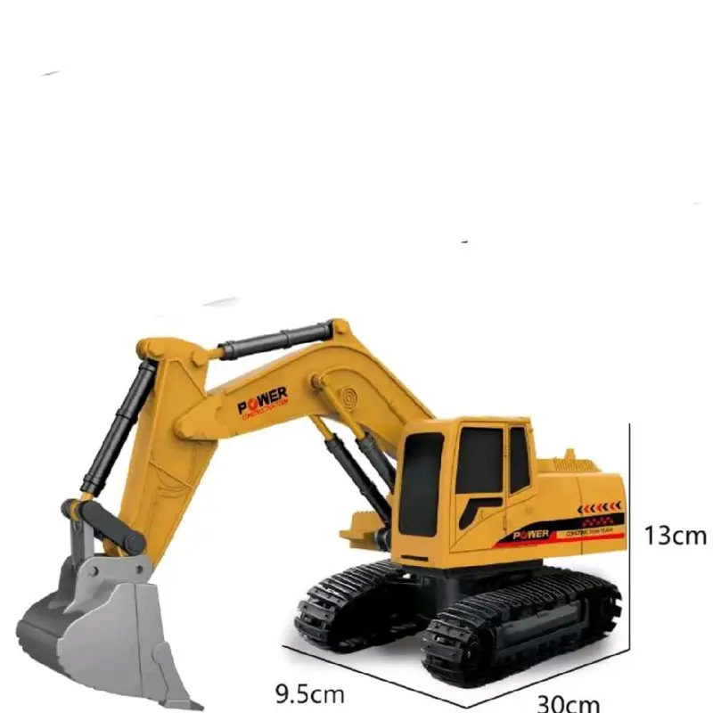 Mainan Rc truck Beko excavator Remote Anak Baterai Bergerak 4