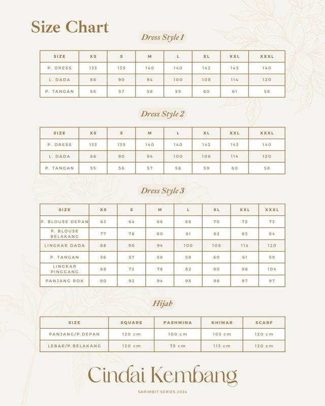 ( Ready Stok ) Cindai Kembang by Kazami ( Ready Stok ) Cindai Kembang by Kazami