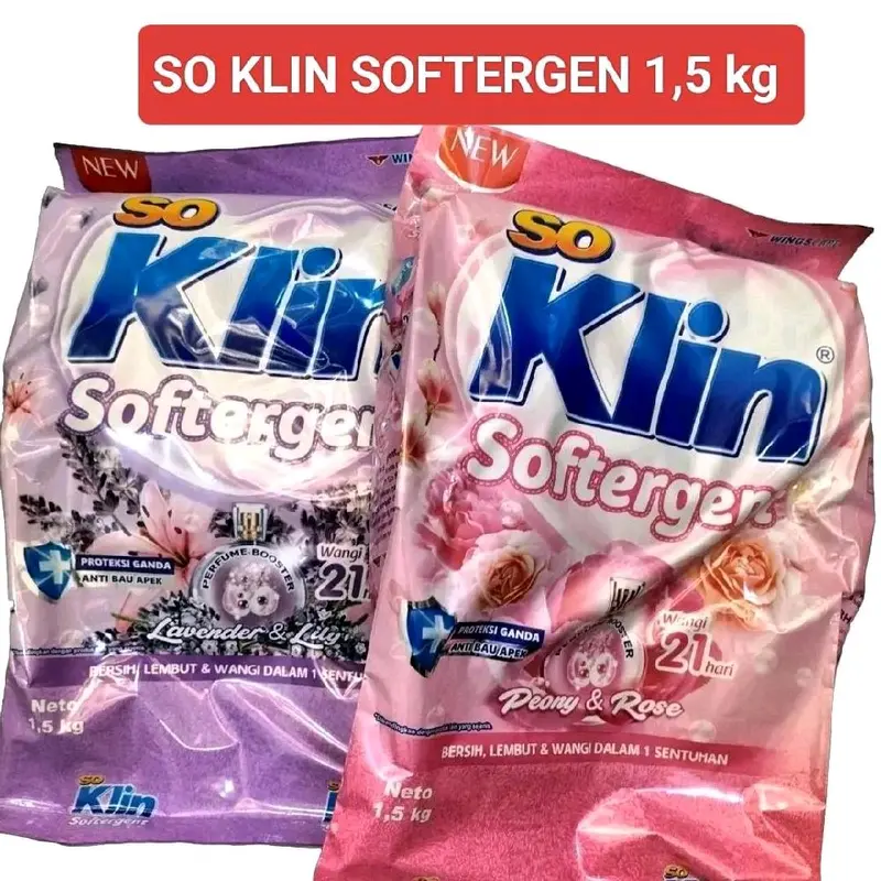 promo so klin softergen 1.5 kg 0