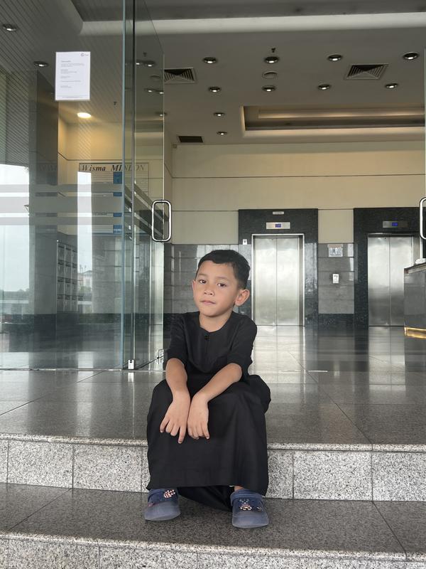 Product Introduction of Gamis muslim anak pria lengan pendek Baju Kokojubah sederhana 8