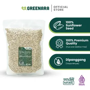Greenara Roasted Sunflower Seed 1Kg / Kuaci Panggang / Snack Cemilan