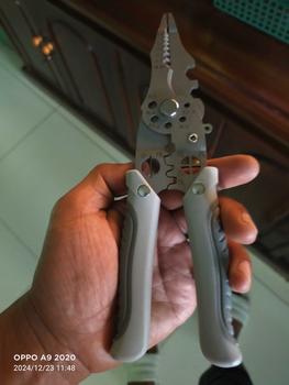 Product Review of Tang Dekrustasi Kabel 27in1 Pengupas Kawat Multi Alat Tang Alat Perbaikan Kawat Multifungsi Pemotong Pengupas Kabel Listrik from F**n 0