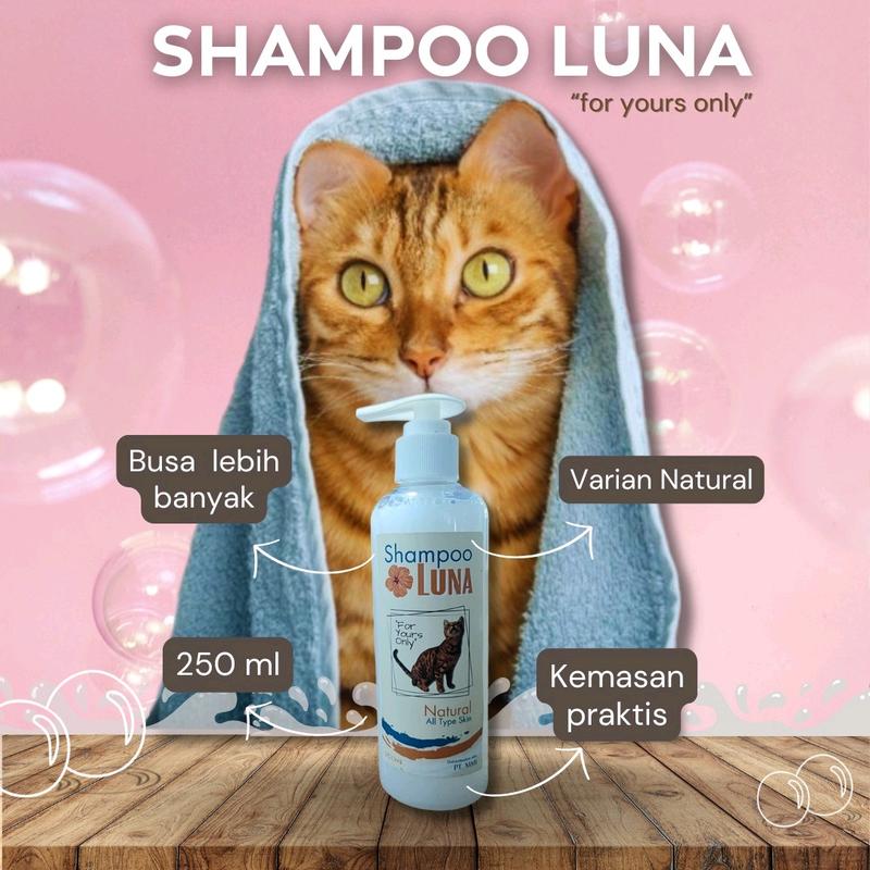 Shampoo Luna . Shampoo yang di formulasikan khusus untuk Anabul kesayangan Anda 3