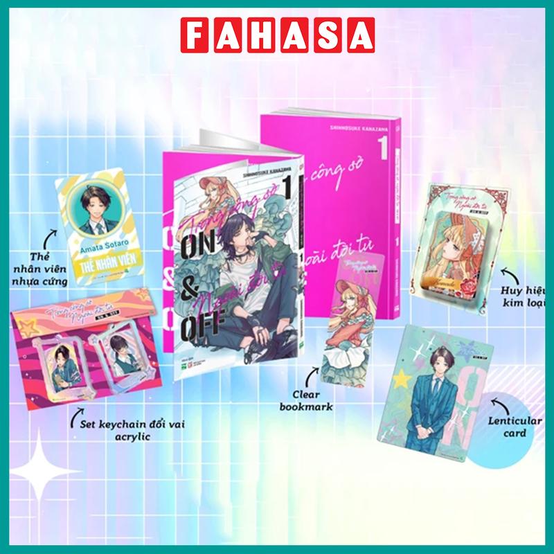 Sách - Trong Công Sở Ngoài Đời Tư - On & Off - Tập 1 - Bản Sưu Tầm - Tặng Kèm Bookmark Nhựa Trong + Huy Hiệu Kim Loại + Lenticular Card + Set Keychain Switch + Thẻ Staff