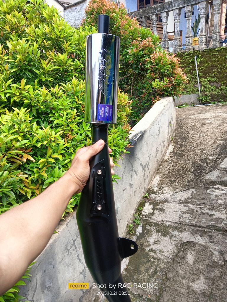 Knalpot FIZ R,FIZR,FORCE1 AG STYLE MONCONG LURUS ORIGINAL RAC RACING EXHAUST