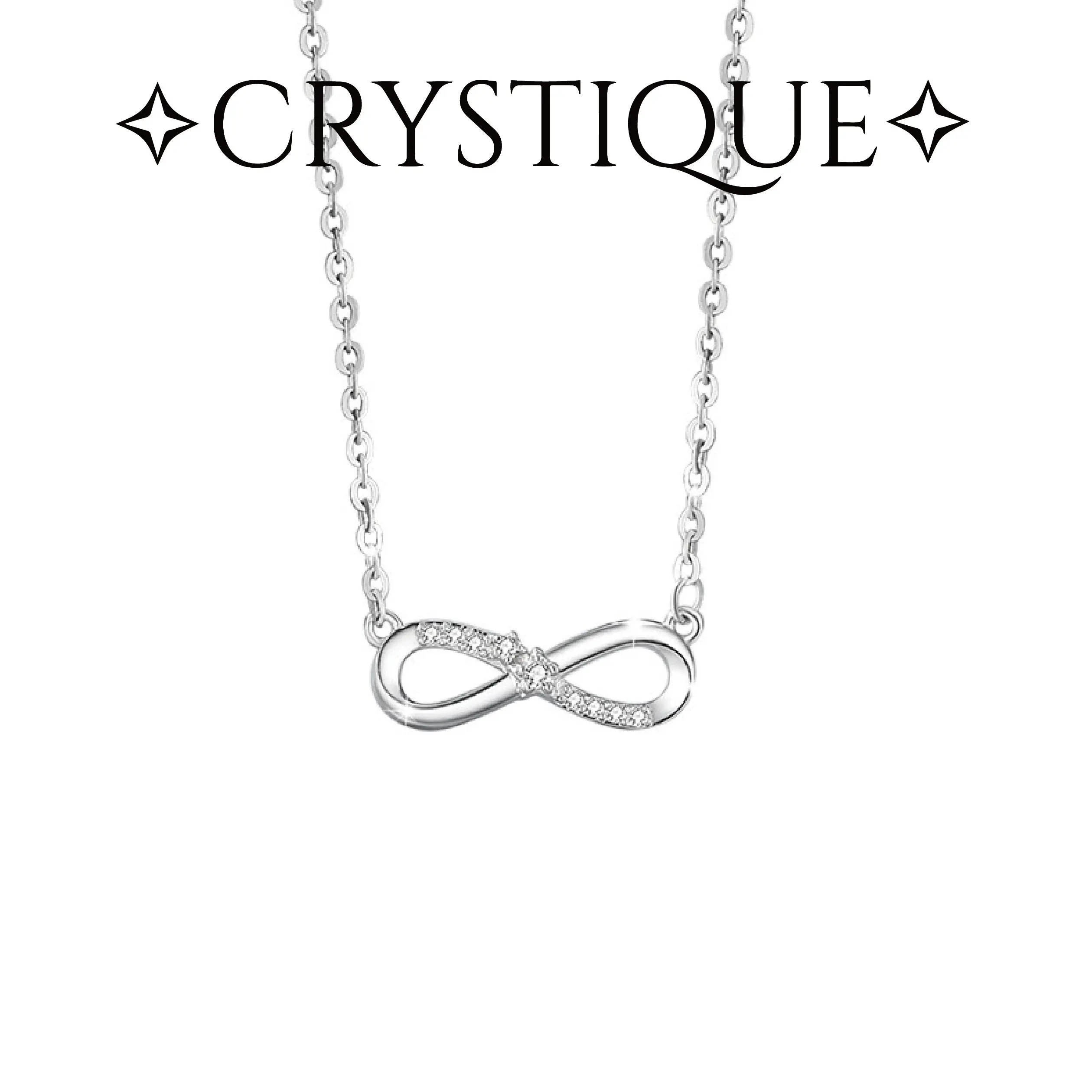 Stylish Lady Daily Wearable Necklace with Bright Zirconia Silver Color Pendant Jewelry for Engagement Trendy Jewelry Gift