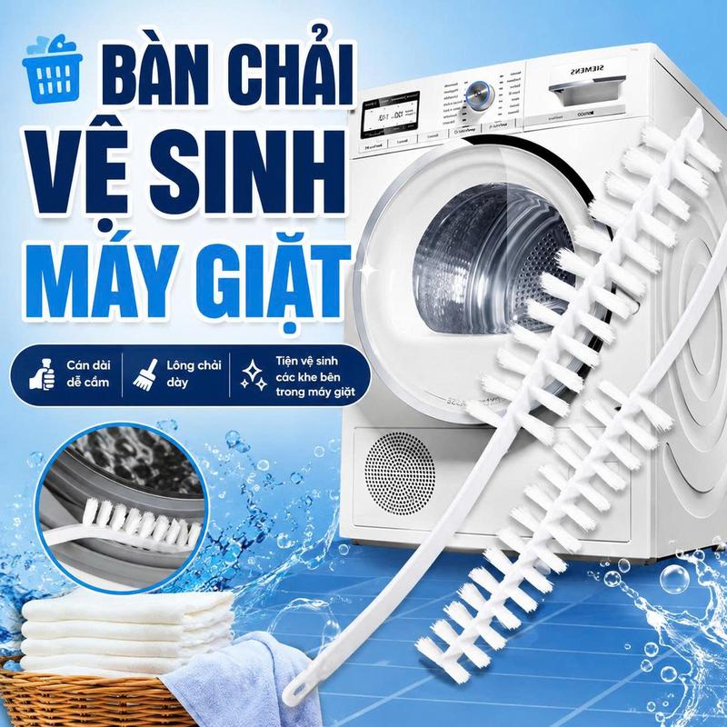 MiraLife Bàn chải làm sạch máy giặt chuyên dụng cán dài 60cm tạp dề cắt cỏ