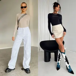 EXPR35S FITTED DOUBLE LAYERED LONG SLEEVE BODYSUIT