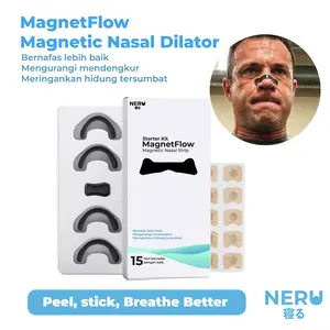 Neru MagnetFlow Nasal Nose Strip Dilator Magnet Anti Ngorok Apnea