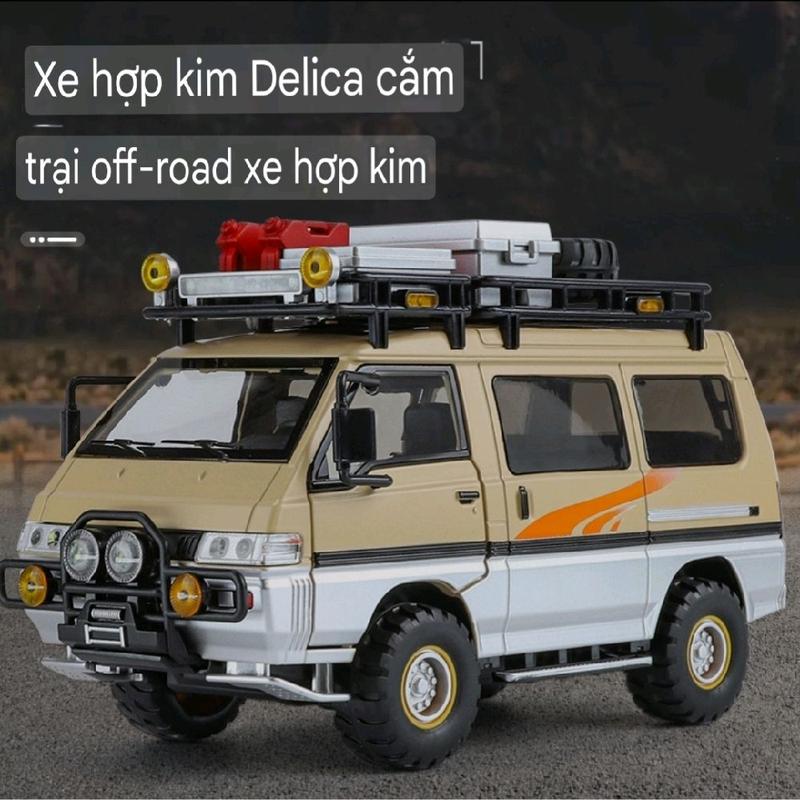Ô Tô MlTSUBlSHl Delica Mô Hình 1÷24 Hợp Kim Có Âm Thanh Ánh Sáng Xe Địa Hình…