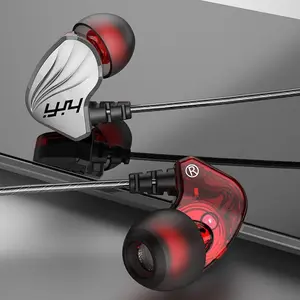 S2000 olahraga headset kabel gantung earphone HiFi Heavy Bass headphone tipe-c / 3.5mm antarmuka kabel Earbuds