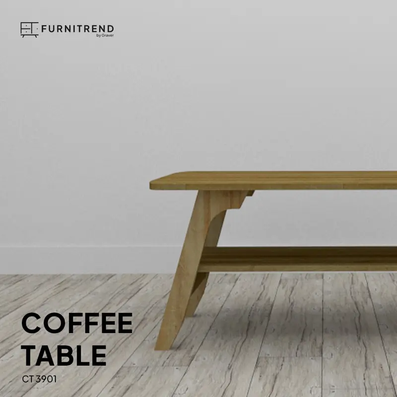 FURNITREND - CT 3901 Coffee Table / Meja Tamu / Meja Ruang Tamu / Meja / Meja Kopi 1