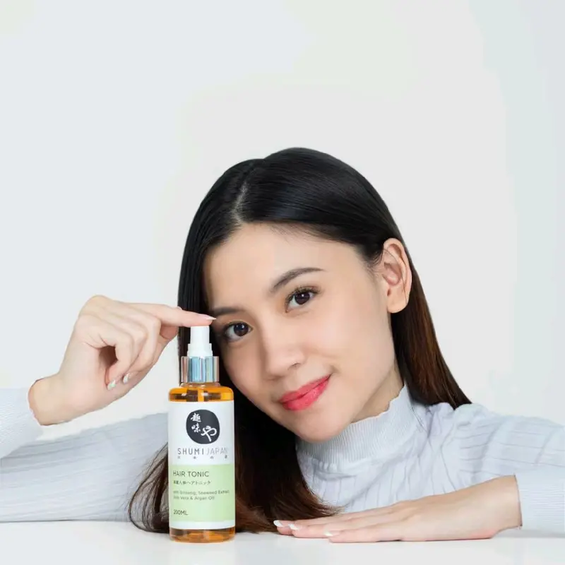 Shumi Japan Hair Tonic Menumbuhkan & Merawat Rambut Rontok Haircare Treatment 4