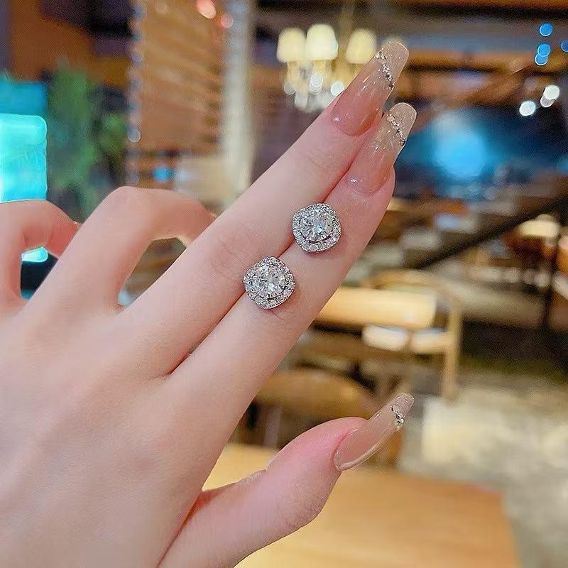  Bông tai đinh thiết kế mặt TÚI XÁCH độc đáo mới lạ cho nữ dịu dàng tiểu thư 