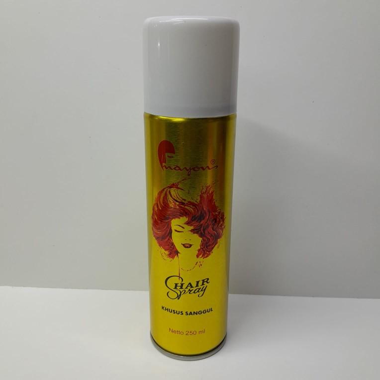Mayon hair spray rambut khusus sanggul 75ml Bpom Mousse Pomade
