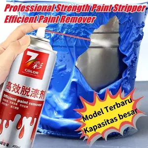 【Sertifikasi Aman】Penghapus cat untuk logam pengelupas cat yang efisien penghapus cat remover body plastik paint remover velg Penghilang Cat 450ml