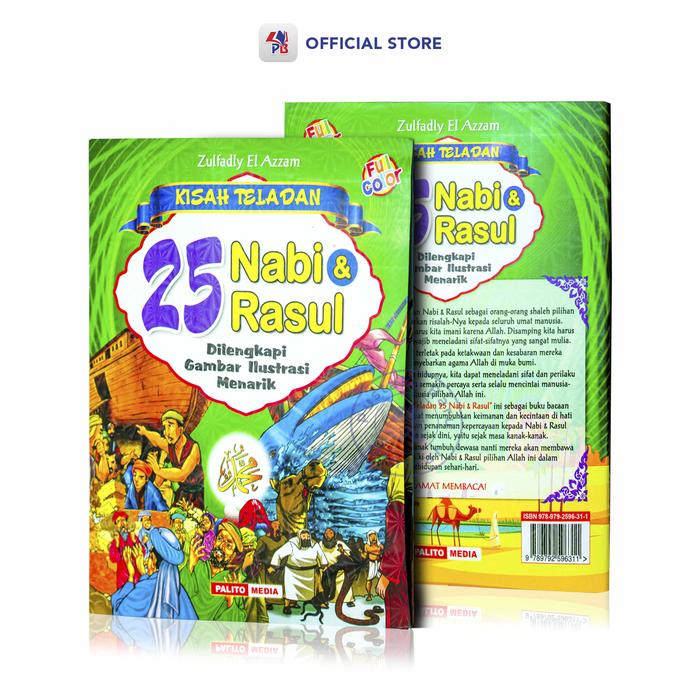 Gambar Buku Anak Islam / Kisah Teladan 25 Nabi & Rasul Dilengkapi Gambar Ilustrasi Menarik / bergambar Full Color / Giri Utama SIDOARJO - PLM dari Pustaka Baru Press Kab. Bantul Tokopedia