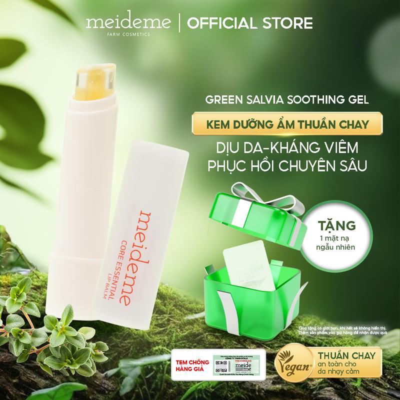 Son Dưỡng Môi Meideme Gold Hibiscus Core Essential Lip Balm 4g Tặng 1 Mặt Nạ Ngẫu Nhiên