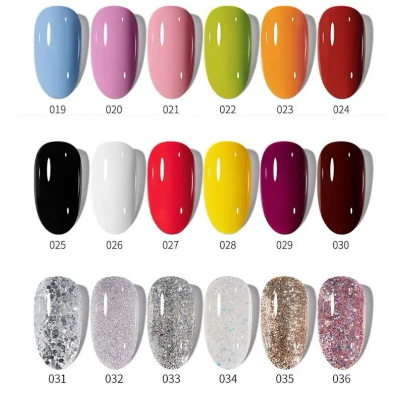 NEW CHARZIEG Kutek Gel Nail Gel Polish CHARZIEG PINK Nail Art UV LED 3