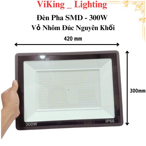 Đèn Pha Led Ngoài Trời SMD 300W Dùng Điện 220V Chiếu Biển Quảng Cáo Nhà Xưởng Kho Bãi Công Trình Sân Bóng Nhà Rạp Sự Kiện 100W 150W 200W 400W