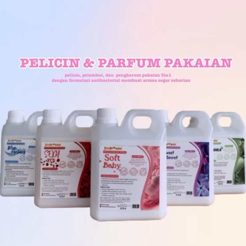 Product Introduction of Parfum Londri Fresh Mist Aroma Sweet Secret 1000ml - Pelicin Pewangi Pakaian Anti Bau Apek Bunga Cairan Spray 3