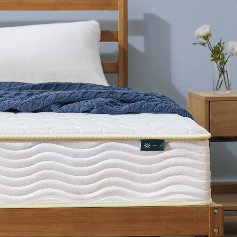 Kasur Spring Bed Zinus Cooling Gel Deluxe Mattress Gratis Ongkir Tempat Tidur In a Box 4