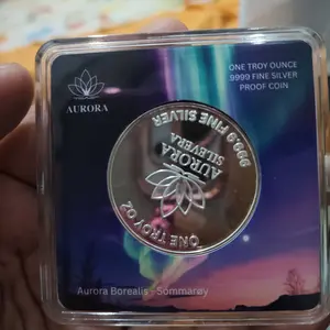 Silver Collection 1 Troy Oz - Aurora Silvera - Rare Item Collection - Fine Silver 999.9