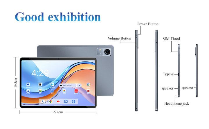 Product Introduction of SUXI Poker A3(12GB+128GB) IPS Screen Dual Speakers AI Assistant Learning Center for Kid 4G Network Camera Tablet Smartphone Cellphone Rear Charging 21