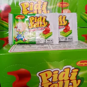 PIDI JELLY BUBBLE GUM 2IN1 ISI 30 PCS