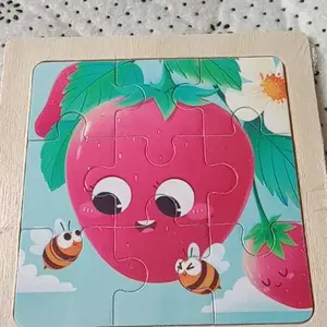 MAINAN ANAK PUZZLE  9 KEPING / MAINAN EDUKASI ANAK WOODEN PUZZLE 9 PCS Games kayu