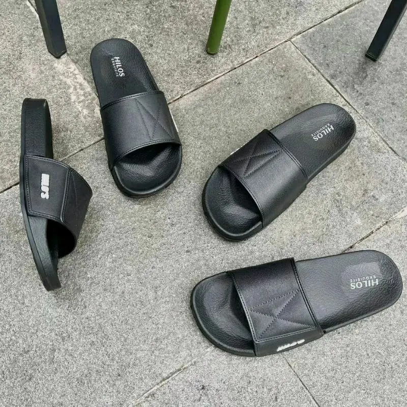 sandal pria EVA musim panas hujan sandal rumah kasual antislip  Sendal slop