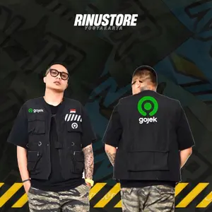 ROMPI/VEST Driver Custom | Desain Keren | HARGA MURAH kualitas nggak murahan | FREE STIKER Regular Pas