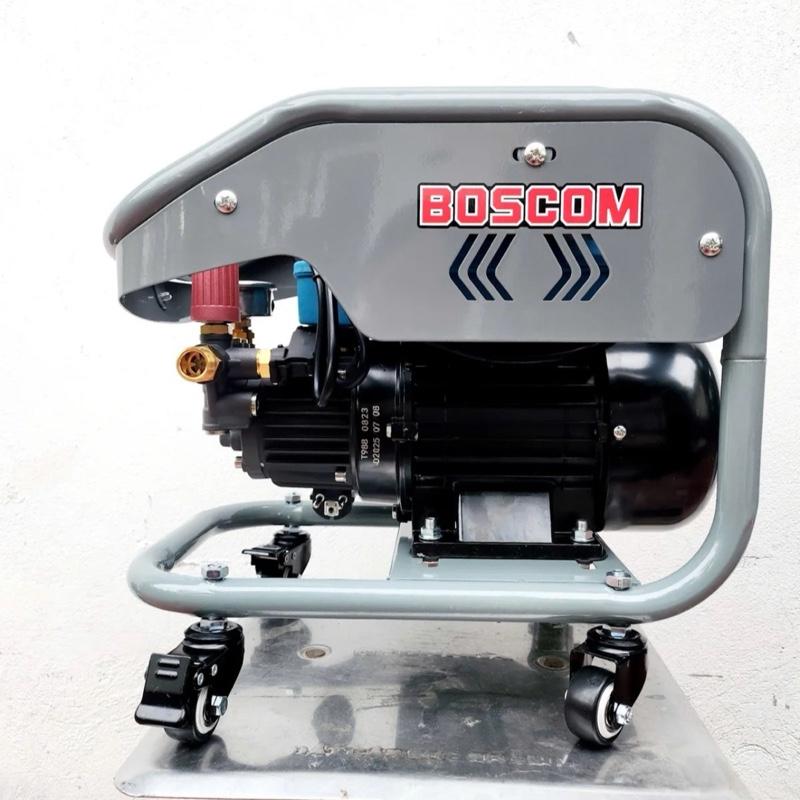Tặng 4bép phun Boscom Máy Rửa Xe Bán Công Nghiệp T988 Có CB Chống Giật Áp Lực Cao 3500W Bảo Hành 2 Năm