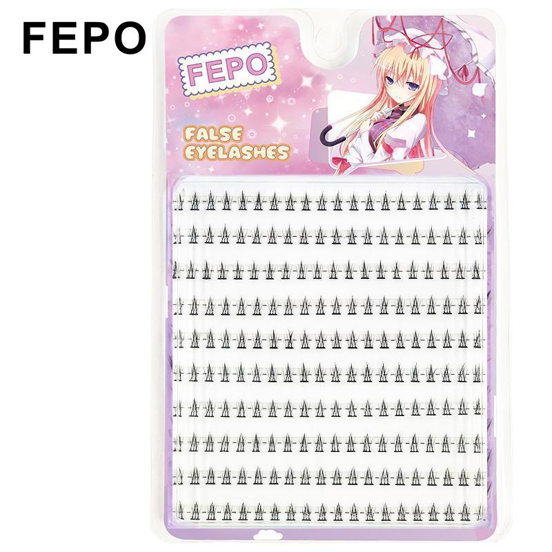 FEPO Lông Mi Giả Kiểu Đuôi Cá Thần Tiên Hỗn Hợp Trang Điểm 5mm
