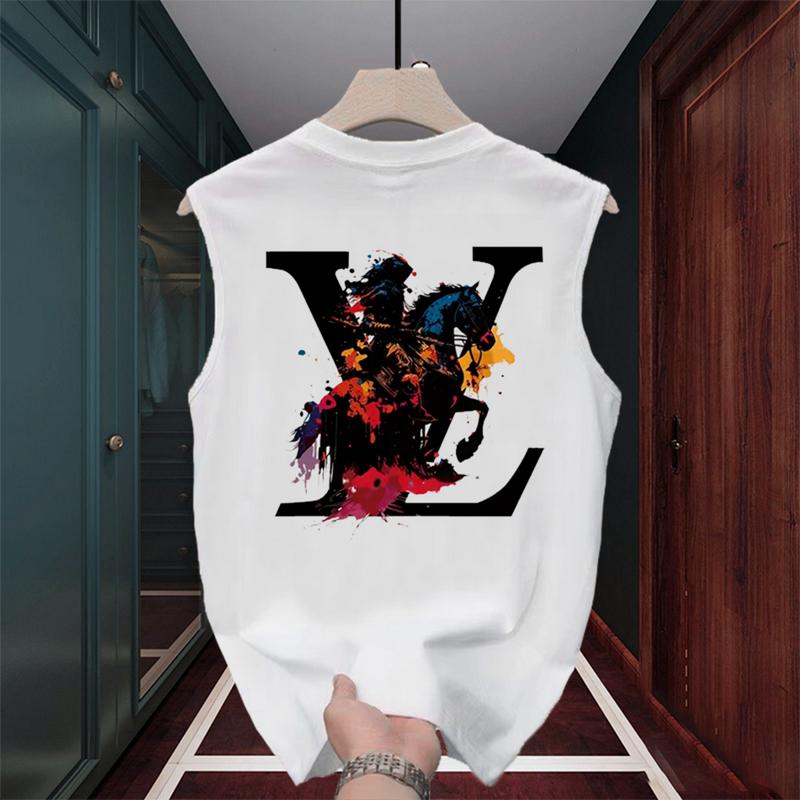 Áo Ba Lỗ Nam, Chất Liệu Cotton Nguyên Chất 230G, Thời Trang Và Hợp Xu hướng, Cổ Tròn, Thích Hợp Cho Nhiều Dịp, Giá Cả Hợp Lý