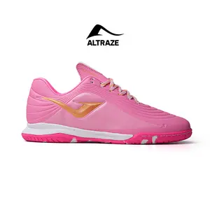 Altraze - Sepatu Futsal Altraze Maestro Elite Pink Putih Original Ringan & Anti Slip Rubber Outsole
