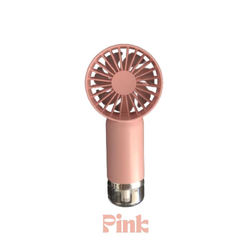 Kipas Angin Mini Fan dan Face Mist Portable USB Rechargeable - Kecil dan Isi Ulang 7