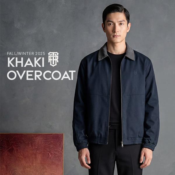   NEW TORANO Áo Khoác Nam Khaki Cao Cấp CJ901 - Thiết Kế Ôm Vừa Phải Thoải Mái - Menswear Tay Dài Áo Khoác Gió Jacket Chất Liệu Khaki Phom Regular Fit Dáng Bomber Xuất Xứ Việt Nam 