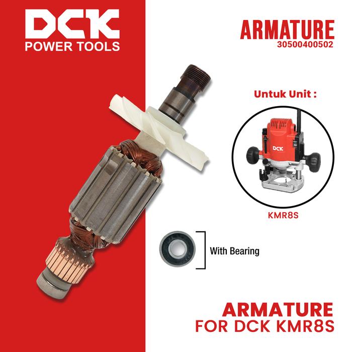 Gambar Armature/Angker untuk Router KMR/DMR/AMR8S dari DCK Power Tools Indonesia Kota Administrasi Jakarta Barat Tokopedia