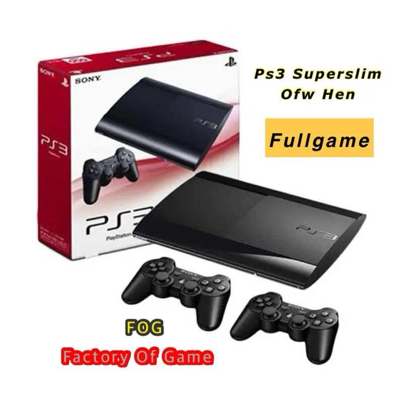 PS3 Super Slim OFW HEN Fullset Fullgame